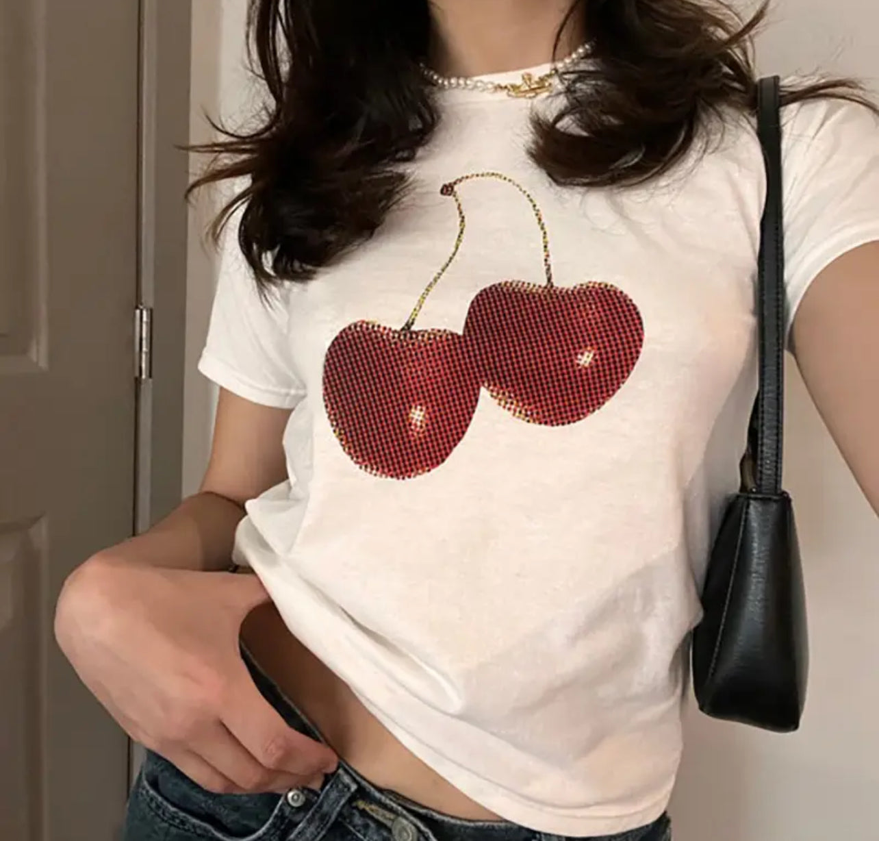 Graphic Cherry Tee