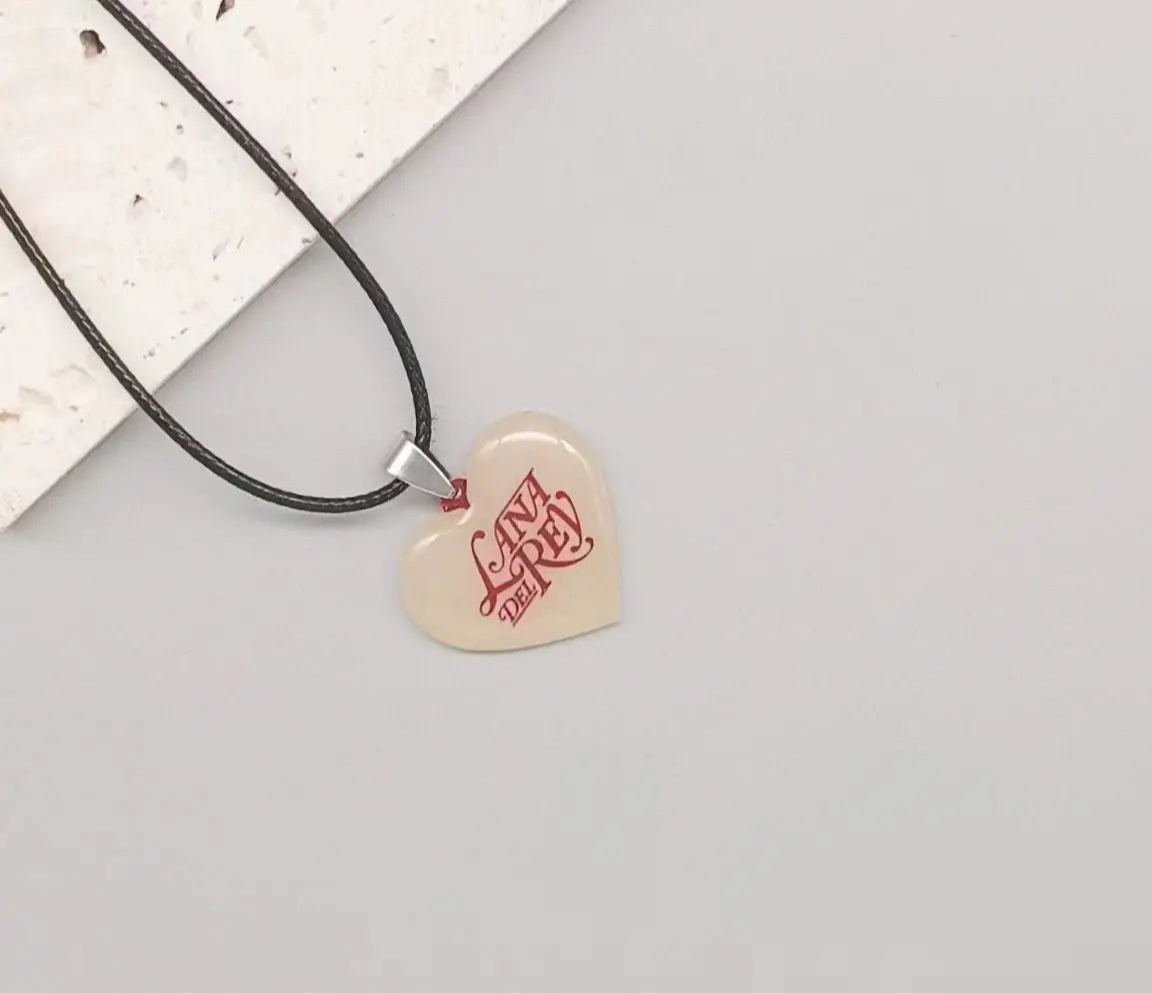 LDR handmade heart pendant