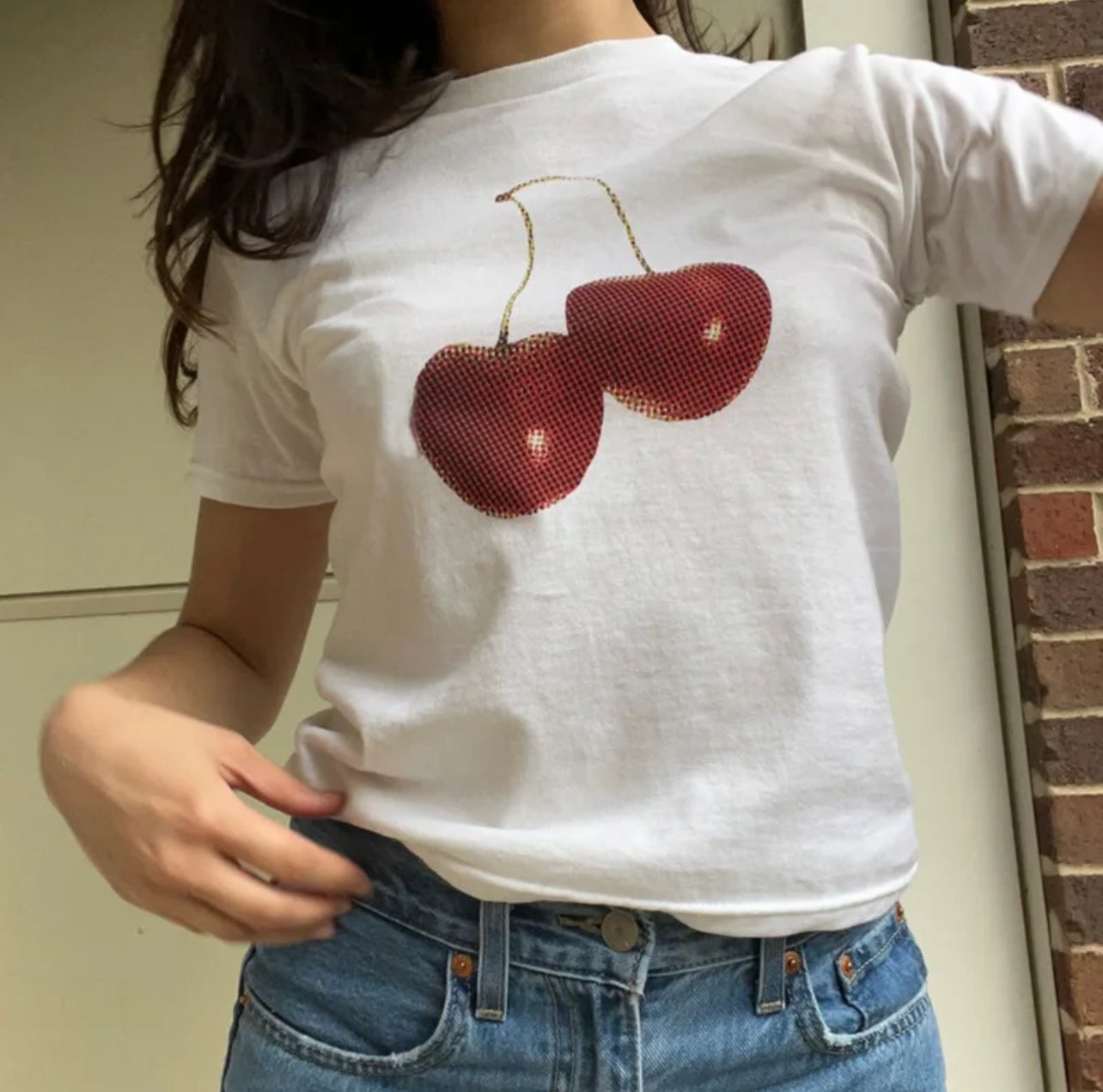 Graphic Cherry Tee