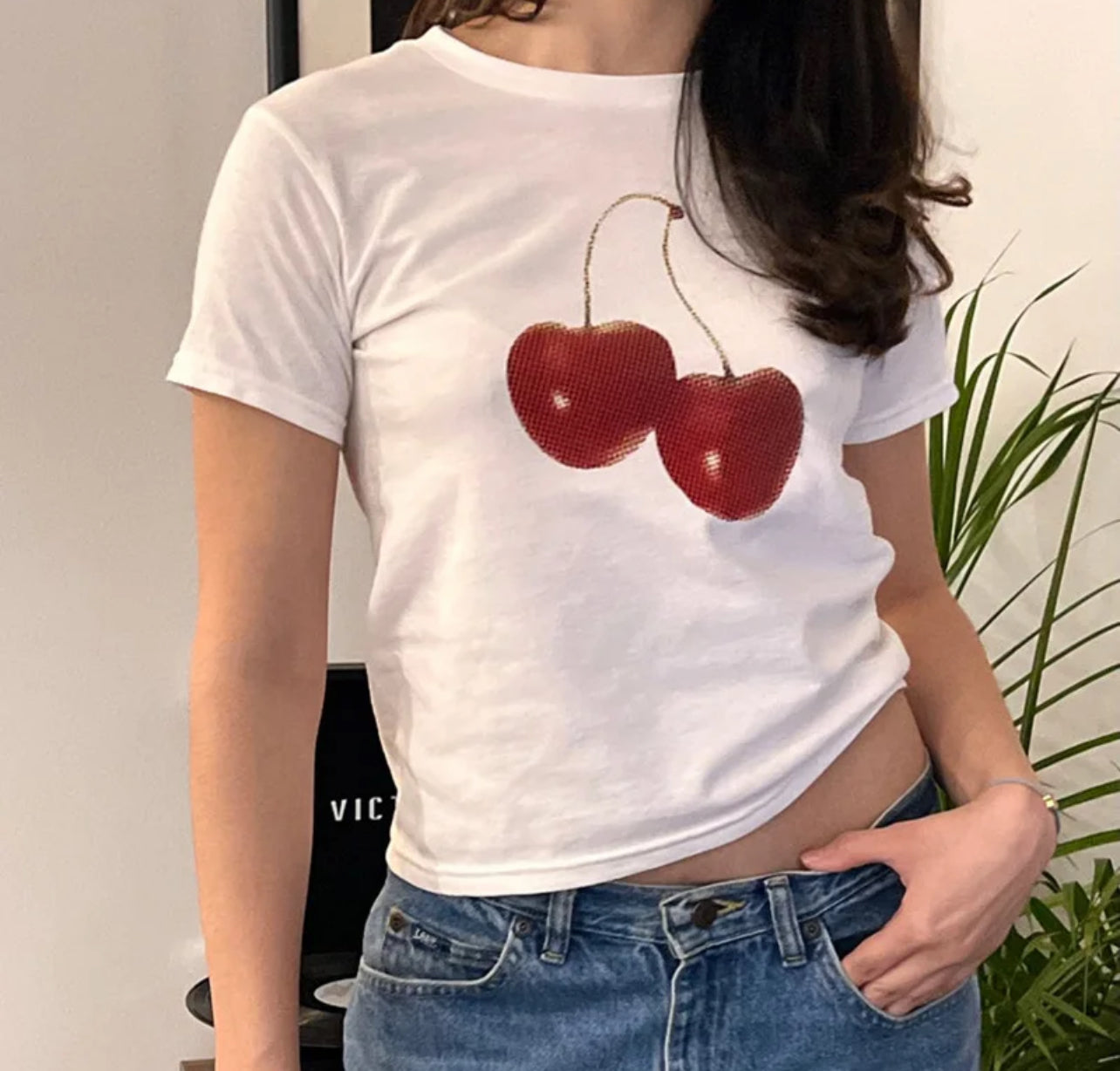 Graphic Cherry Tee