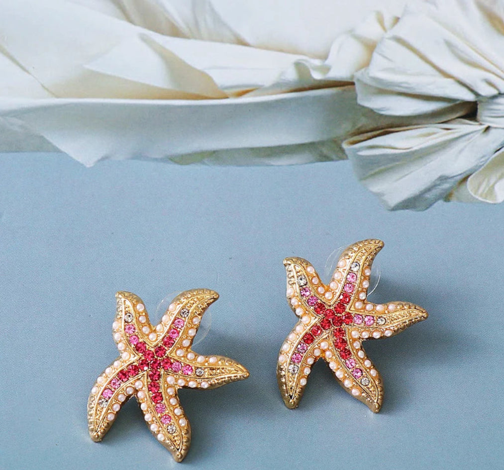 Starfish Dangle Earring