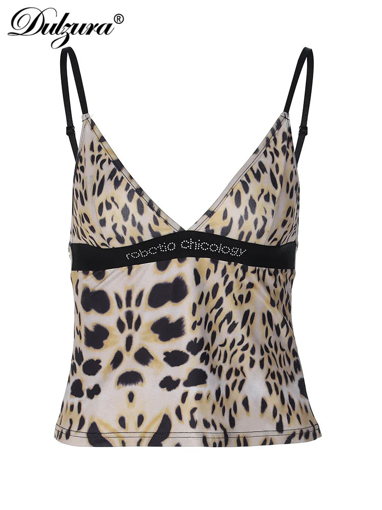 Leopard Print Tank Top