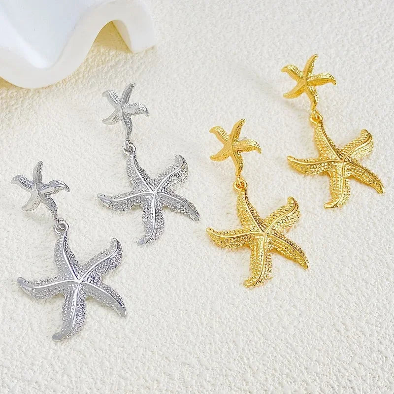 Dangle Starfish Earring